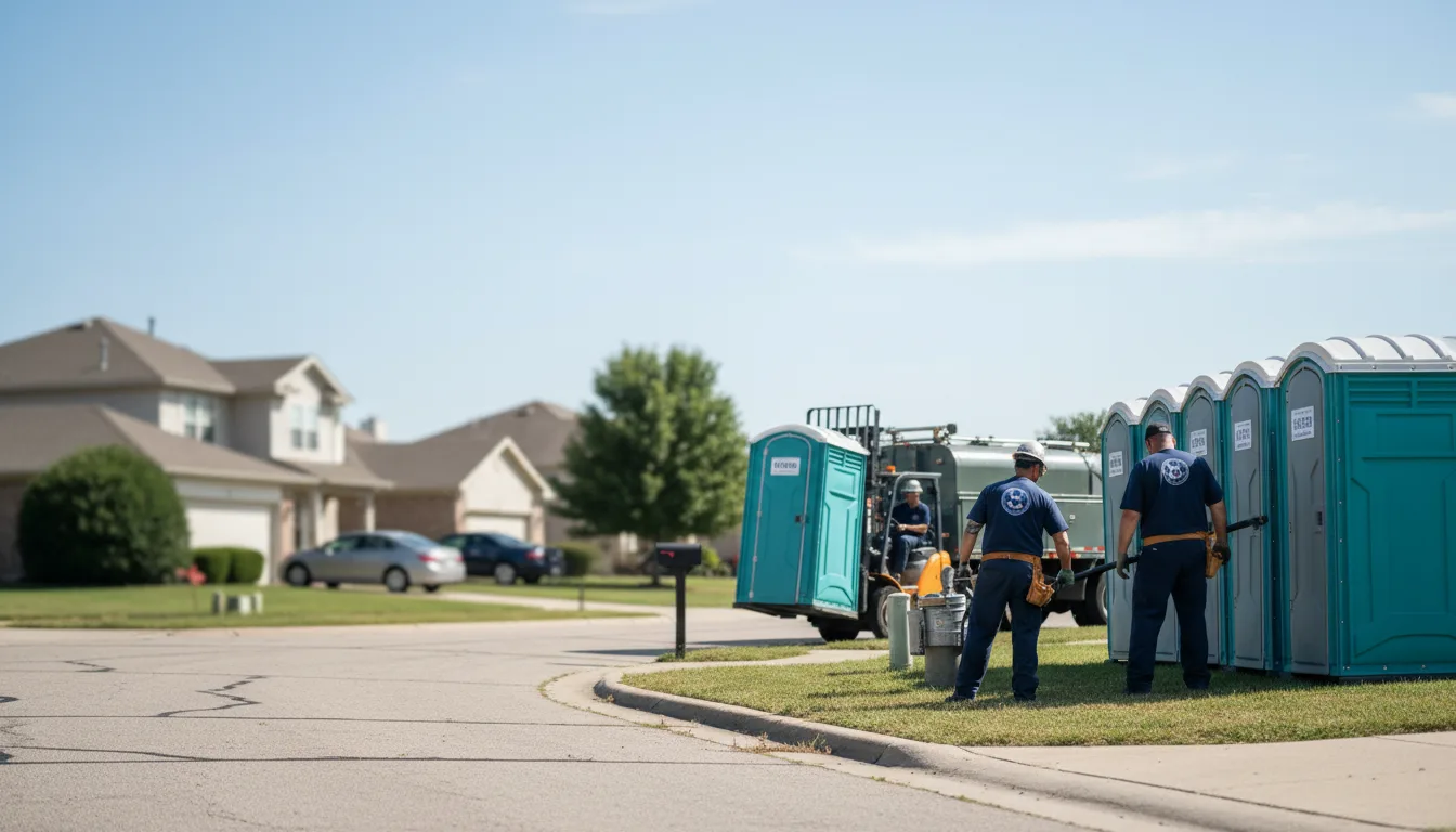 Porta Potty Rental in Brownsboro, TX near me